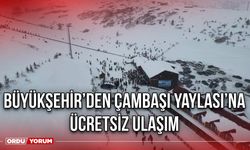 Büyükşehir’den Çambaşı Yaylası’na Ücretsiz Ulaşım