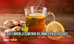 Çayı limonlu içmenin bilinmeyen 8 faydası