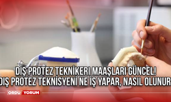 Diş Protez Teknikeri Maaşları Güncel! Diş Protez Teknisyeni Ne İş Yapar, Nasıl Olunur?