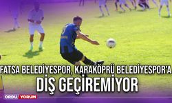 Fatsa Belediyespor, Karaköprü Belediyespor'a Diş Geçiremiyor