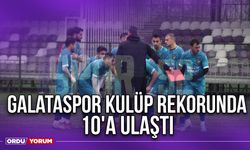 Galataspor Kulüp Rekorunda 10'a Ulaştı