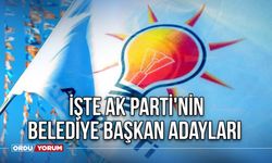 AKP'nin Belediye Başkan Adayları - Ordu, İstanbul, Bursa, Kocaeli ve Samsun Belediye Başkan Adayları - Seçim