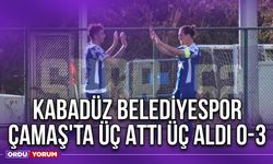 Kabadüz Belediyespor Çamaş'ta Üç Attı Üç Aldı 0-3