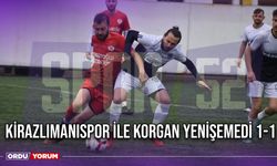 Kirazlimanıspor İle Korgan Yenişemedi 1-1