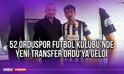 52 Orduspor Futbol Kulübü'nde Yeni Transfer Ordu'ya Geldi