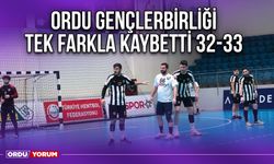 Ordu Gençlerbirliği Tek Farkla Kaybetti 32-33