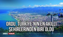 Ordu, Türkiye'nin en akıllı şehirlerinden biri oldu