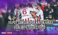 Yılpot Samsunspor Kritik Virajı Galibiyetle Geçti 1-0