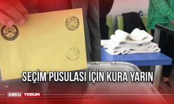 Seçim pusulası için kura yarın