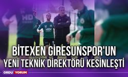 Bitexen Giresunspor'un Yeni Teknik Direktörü Kesinleşti