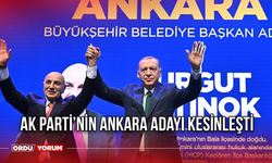AK Parti’nin Ankara adayı kesinleşti