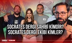 Socrates Dergi sahibi kimdir? Socrates Dergi ekibi kimler?