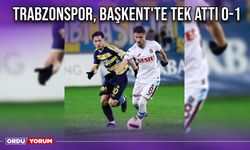 Trabzonspor, Başkent'te Tek Attı 0-1