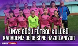 Ünye Gücü Futbol Kulübü Karadeniz Derbisi'ne Hazırlanıyor