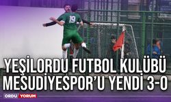 Yeşilordu Futbol Kulübü, Mesudiyespor’u Yendi 3-0