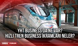 YHT business da ne var? Hızlı Tren business ikramları neler?