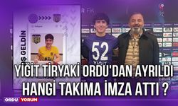 Yiğit Tiryaki Ordu'dan Ayrıldı, Hangi Takıma İmza Attı ?