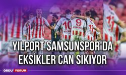 Yılport Samsunspor'da Eksikler Can Sıkıyor