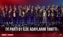 İYİ Parti 81 İlde Adaylarını Tanıttı