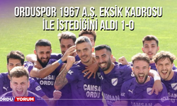 Orduspor 1967 A.Ş. Eksik Kadrosu İle İstediğini Aldı 1-0