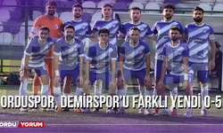 Orduspor, Demirspor’u Farklı Yendi 0-5