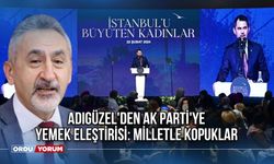 Adıgüzel'den AK Parti'ye Yemek Eleştirisi: Milletle Kopuklar