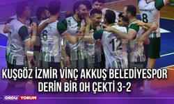 Kuşgöz İzmir Vinç Akkuş Belediyespor Derin Bir Oh Çekti 3-2