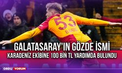Galatasaray'ın Gözde İsmi, Karadeniz Ekibine 100 Bin TL Yardımda Bulundu