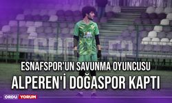 Esnafspor'un Savunma Oyuncusu Alperen'i Doğaspor Kaptı