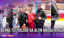 Berna Tut Yalova'da Altın Madalya Aldı