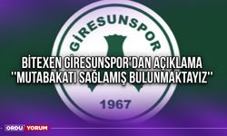 Bitexen Giresunspor'dan Açıklama ''Mutabakatı Sağlamış Bulunmaktayız''