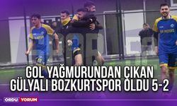 Gol Yağmurundan Çıkan Gülyalı Bozkurtspor Oldu 5-2