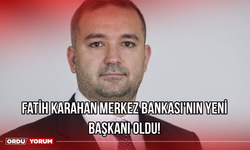 Fatih Karahan Merkez Bankası'nın Yeni Başkanı Oldu!