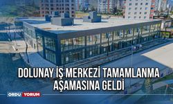 Dolunay İş Merkezi tamamlanma aşamasına geldi