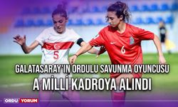 Galatasaray'ın Ordulu Savunma Oyuncusu A Milli Kadroya Alındı