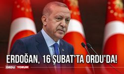 Erdoğan, 16 Şubat'ta Ordu'da!