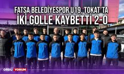 Fatsa Belediyespor U19, Tokat'ta İki Golle Kaybetti 2-0