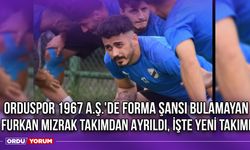 Orduspor 1967 A.Ş.'de Forma Şansı Bulamayan Furkan Mızrak Takımdan Ayrıldı, İşte Yeni Takımı