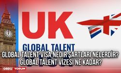 Global Talent visa nedir şartları nelerdir? Global Talent vizesi ne kadar?