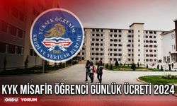 KYK misafir öğrenci günlük ücreti 2024