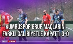 Kumruspor Grup Maçlarını Farklı Galibiyetle Kapattı 3-0