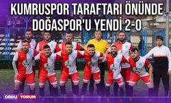 Kumruspor Taraftarı Önünde Doğaspor'u Yendi 2-0