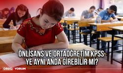 Önlisans ve ortaöğretim KPSS ye aynı anda girebilir mi?