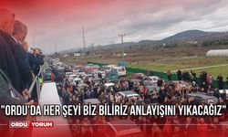 "Ordu'da her şeyi biz biliriz anlayışını yıkacağız"