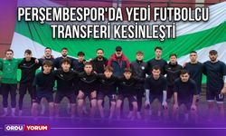 Perşembespor'da Yedi Futbolcu Transferi Kesinleşti