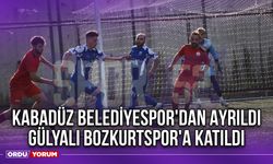 Kabadüz Belediyespor'dan Ayrıldı Gülyalı Bozkurtspor'a Katıldı