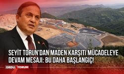 Seyit Torun'dan maden karşıtı mücadeleye devam mesajı: Bu daha başlangıç!