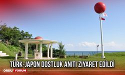 Türk-Japon Dostluk Anıtı Ziyaret Edildi