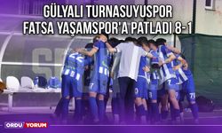 Gülyalı Turnasuyuspor Fatsa Yaşamspor'a Patladı 8-1
