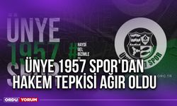 Ünye 1957 Spor'dan Hakem Tepkisi Ağır Oldu